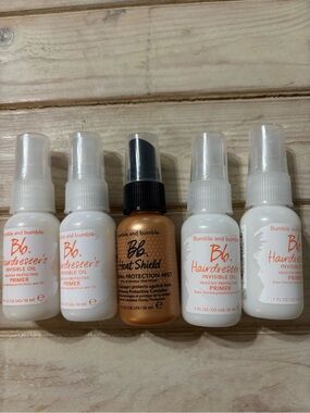 Bumble and bumble White & Bronze Travel Hair Oil and Heat Shield Set (22)